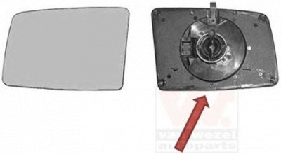 VAN WEZEL 3734831 -  Зеркальное стекло, наружное зеркало